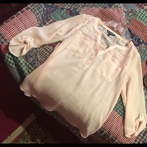 Pink blouse